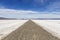 Mojave Desert Salt Flat Road