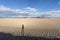 Mojave National Preserve Soda Dry Lake with Shadow