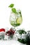 Mojito christmas drink