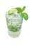 Mojito isolated on a white
