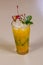 Mojito with passion fruit