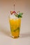 Mojito with passion fruit