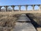 Mokrinsky railway bridge - historical reinforced concrete arched viaduct