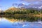 Molas lake and Needle mountains, Weminuche wilderness, Colorado