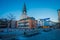 MOLDE, NORWAY - APRIL 04, 2018: Outdoor view of Molde Cathedral in Norway. The cathedral is located in the town of the