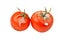 Molded red tomato