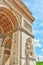 Moldings and decorations on the Arc de Triomphe