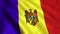 Moldova Flag Animation Video - 4K