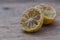 Moldy dried lemon