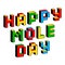 Mole Day vector illustration. Holiday celebrated among chemists and chemistry enthusiasts on October 23. National