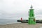 Mole lighthouses are familiar to travelers on Scandlines ferries crossing between HelsingÃ¸r and Helsingborg, Sweden