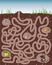 Mole and Molehill Maze Game