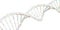 Molecular DNA on white background.Biotechnology, biochemistry, genetics and medicine concept.Vector illustration