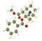 Molecular model of cocaine