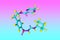 Molecular model of glipizide, an oral diabetes medicine that helps control blood sugar levels by helping your pancreas produce