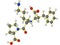 Molecular model of lisinopril