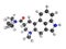 Molecular model of lysergic acid diethylamide (LSD)