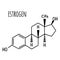 Molecular structural chemical formula