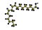Molecular structure of alpha linolenic acid