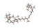 Molecular structure of beta-carotene