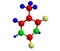 Molecular structure of thymine