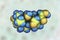 Molecule of aldosterone hormone