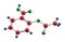 Molecule of aspirin