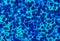 Molecule and bacterium microscopic blue background