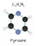 Molecule C4H4N2 Pyrazine