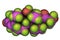 Molecule of cortisol hormone