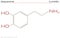 Molecule of Dopamine