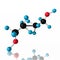 Molecule of ethyl spirit