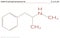 Molecule of Methamphetamine