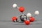 Molecule model of phosporous acid.