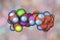 Molecule of penicillin antibiotic