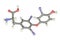 Molecule of triiodothyronine, a thyroid hormone