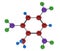 Molecule of trinitrotoluene