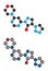 Molidustat investigational anemia drug molecule. Inhibitor of hypoxia-inducible factor prolyl hydroxylase, used as sports doping