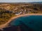 Mollymook beach during sunrise, South Coast, NSW, Australia.