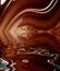 Molten chocolate background