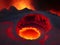 Molten Marvel: Captivating the Power of the Hole on the Magma