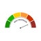 Molybdenum level abstract scale. Food value measuring