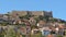 Molyvos castle and village Lesvos