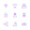 mom , balloons , daimond , letter, smart phone ,lock , gear ,share ,setting, run , people, eps icons set vector