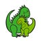 Mom Dinosaur hugging Baby Dino, T-Rex, tyrannosaurus, dinosaur