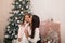 Mom gives her beloved daughter to spend time together on Christmas holidays