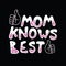 Mom Knows best Mother Day Quote