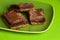 Mom`s Homemade Fudgy Mocha Brownie Bars