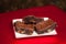 Mom`s homemade gooey chocolate brownie bars