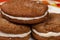 Mom`s homemade lemony gingerbread whoopie bars